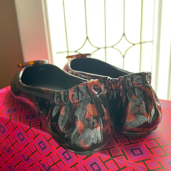 Tory Burch Flats Minnie Travel Ballet Women's Tortoise Shell Flats size 6 - Picture 5 of 5